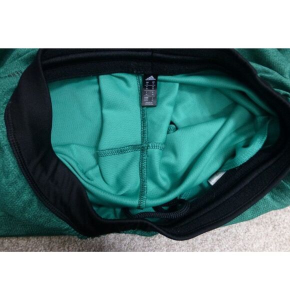 ADIDAS Green Polyester Aeroready Shorts - Picture 6 of 10